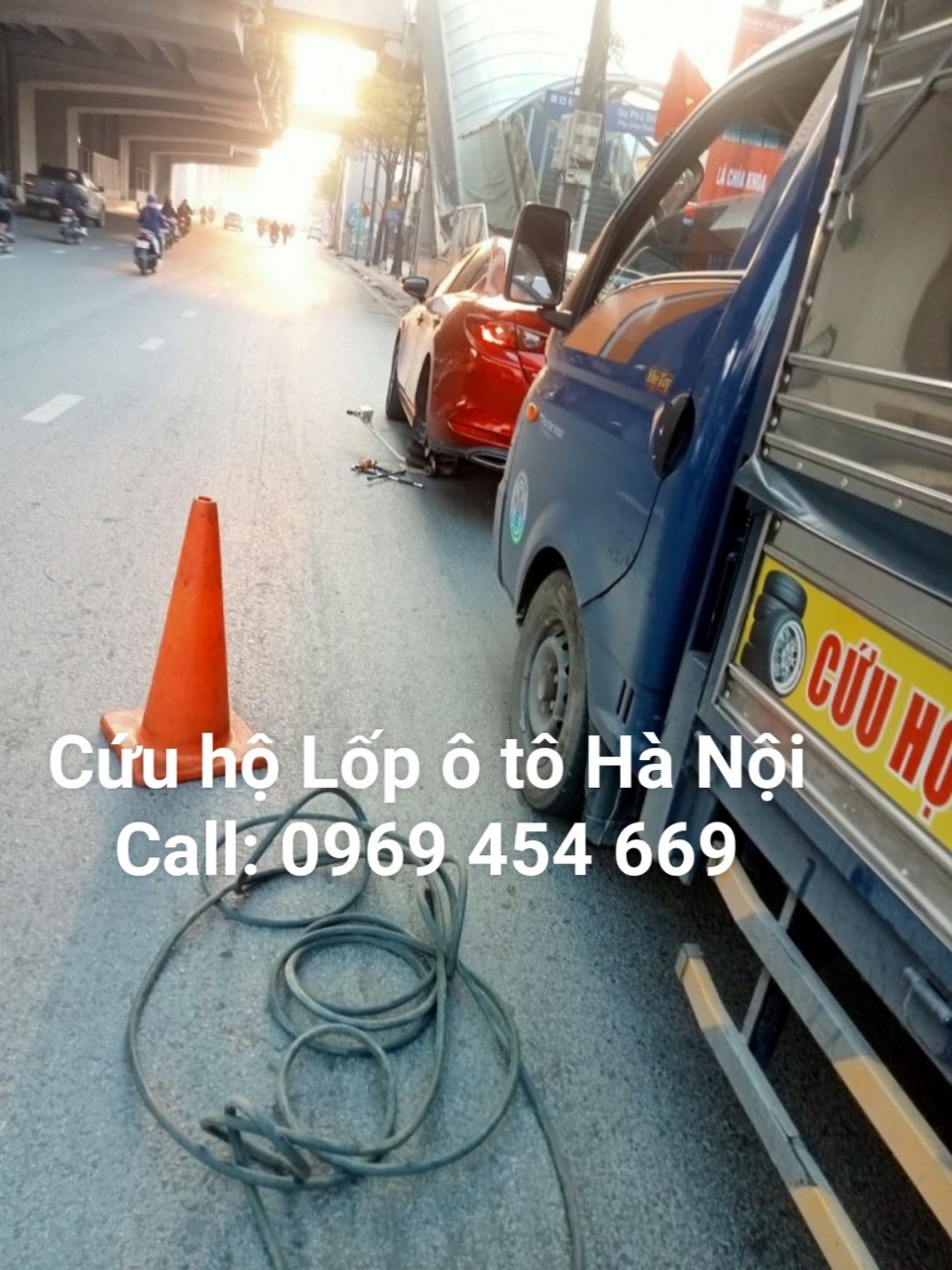 Dịch vụ cứu hộ ô tô - lưu động tại Hà Nội 24/24 uy tín